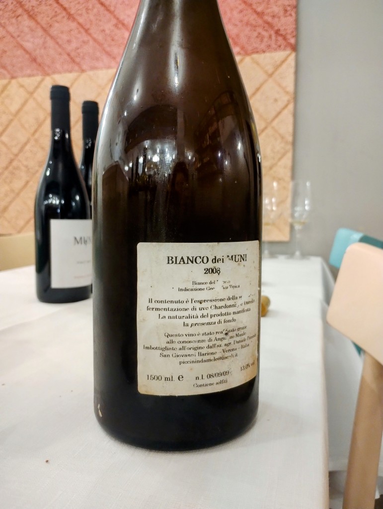 Magnum bottle of Bianco dei Muni  2008